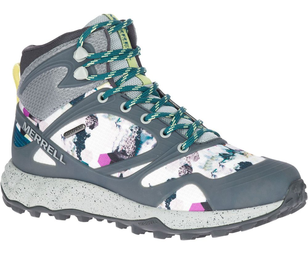 Botas Senhora - Merrell Altalight Mid Waterproof - Multicoloridas - FXS983104